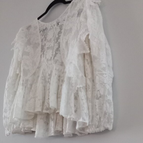 ANTHROPOLOGIE FOREVER THAT GIRL cotton lace top - Picture 7 of 14